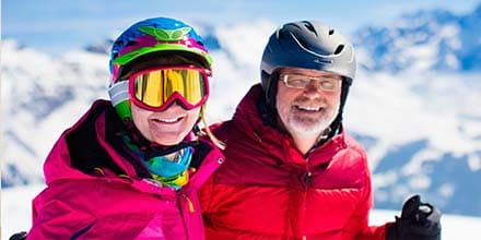 Plus de 55 ans : bien se préparer pour le ski